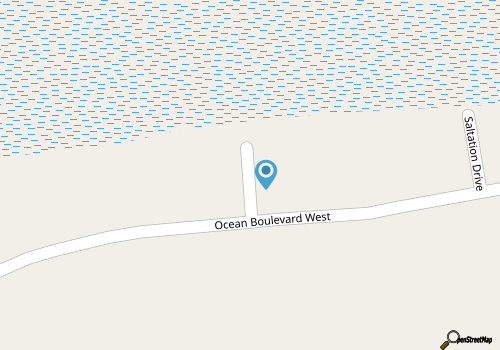 Beachside home with ocean view decks, WiFi, and washer/dryer map location