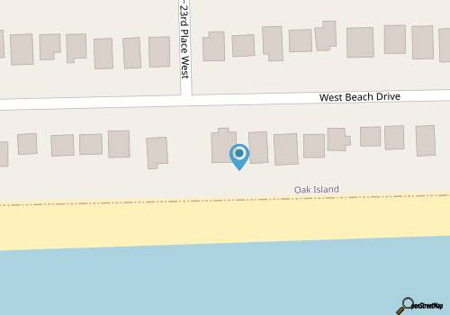 The Shoreline / 2027 West Veach Dr - Coastal Vacation Resorts map location