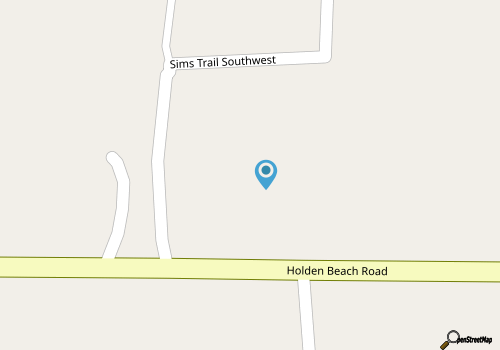 Cozy Cottage 1 mile from Holden Beach and Boat Launch. Dog Friendly!! map location