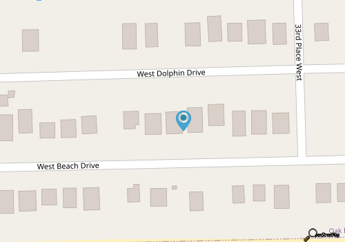 Game on Fishes / 3312 W Beach Drive - Coastal Vacation Resorts map location