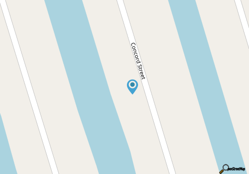 Beautiful deep water beach house map location