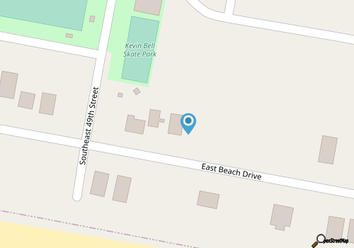 Semi Oceanfront, Steps to Beach, Cozy Cottage map location