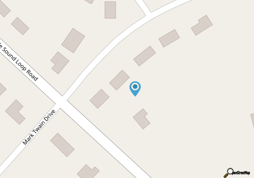 The Cozy Bungalow map location