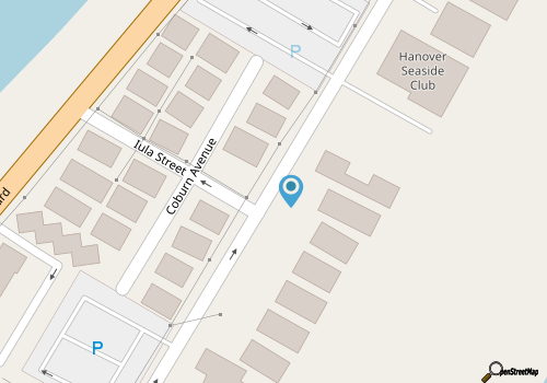 Patch of Paradise - Oceanfront duplex, sleeps 9 map location