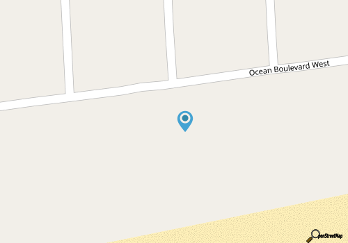 Beachfront Home with Covered Porches, Sundeck, Boardwalk, WiFi & Washer/Dryer map location