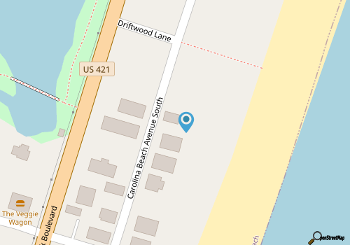 Sea’z Life! Your beachfront oasis in Carolina Beach is calling! map location