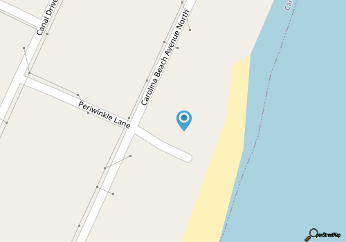 Carolina Breeze - Carolina Beach Oceanfront Amazing Views - Pets Allowed map location