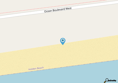 2nd row-OCEAN, MARSH & IC Waterway views & SUMMER SUNSETS map location