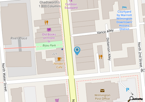 Historic Wilmington Riverfront Condo map location