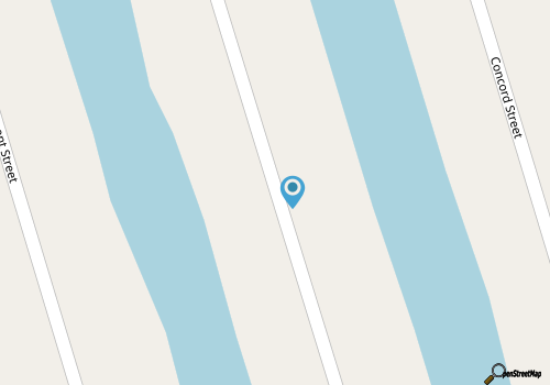 The Captain's Quarters on the Canal- 4 bedroom map location