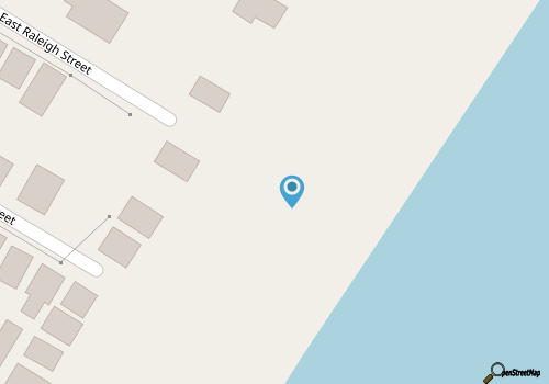 Top Floor Suite of classic 1940's Beach Cottage  map location