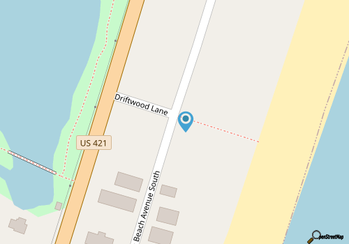 Amazing Location! Oceanfront Peace & Tranquility - Private Deck and Pool  map location