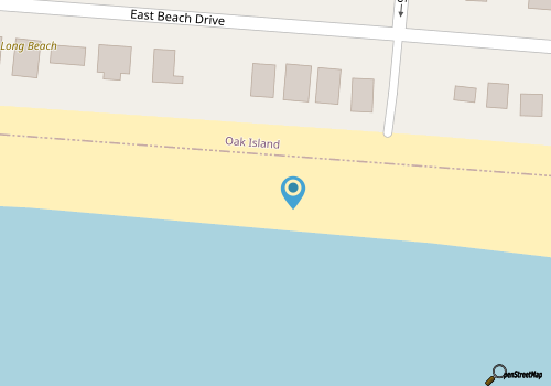Loggerhead Loft / 620 E Beach Drive - Coastal Vacation Resorts map location