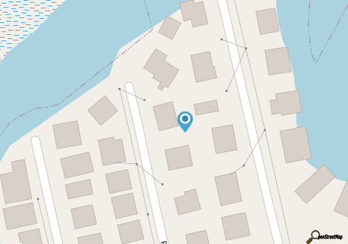 The Beach Cottage: 3 bedroom, easy walk to beach access, restaurants and shops map location