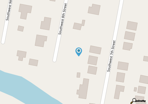 Tranquil Harbor: Treetop Gem with Private Dock and Canal Views, map location