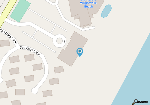 Beautiful oceanfront condo map location