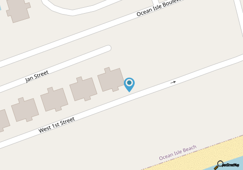 JUST STEPS TO THE BEACH ! map location