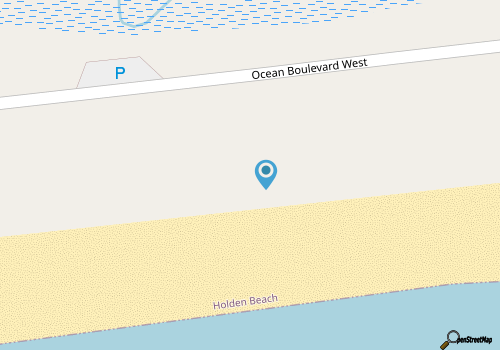 Hobbs Realty - Oceanfront with Mutilple Covered Decks and Stunning Views map location