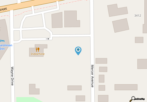 Mid-town Mid-Century Modern Rancher map location