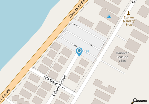 Sandpeddler Suite 307 W/ Queen Bed map location