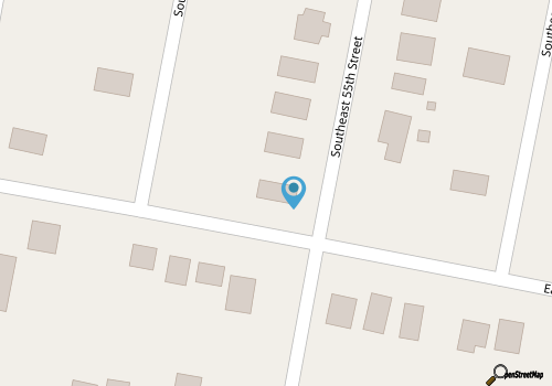 A Carolina Dream / 117 SE 55th Street - Coastal Vacation Resorts map location