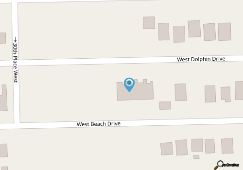 Newly Listed Ocean view and Dog Friendly Condo Oak Island map location