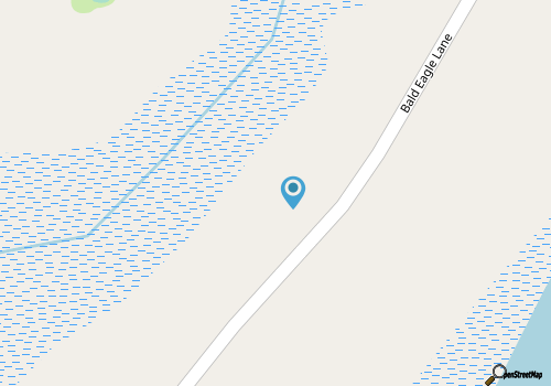Waterfront house. Pier, kayak, fishing, privacy, nature. Near beaches, boating. map location
