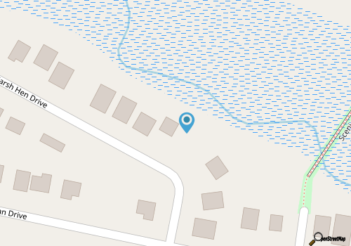 Heron-Hide-Away / 2534 Marsh Hen Drive - Coastal Vacation Resorts map location