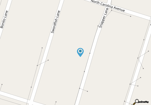 Carolina Casita, short walk to tiki bar and beach map location