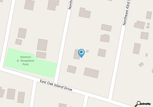 3 BR Cozy home on the NE side of the Island map location