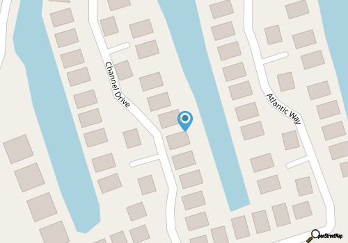 Island Park Home on the water! Short walk to beach. Sleeps 9 map location