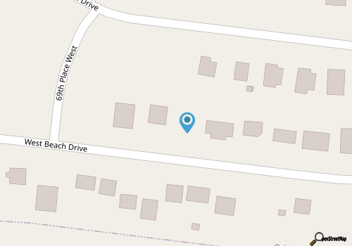 Seven Palms: Private Pool, 2nd Row Ocean Views,  Spacious West End Beach! map location