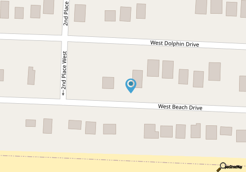 1 Fish 2 Fish / 124 West Beach Drive - Coastal Vacation Resorts map location
