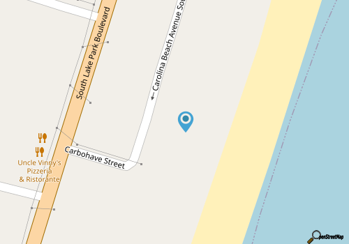 Oceanfront Pet Friendly Private Home map location