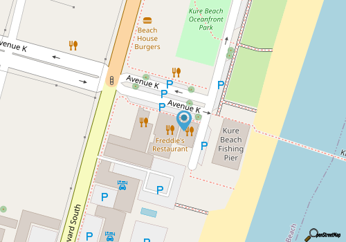 Freddie’s Restaurant map location
