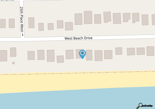 Tropic like Its Hot Oak Island Oceanfront House, Tropic Like Its Hot Oak Island- Beach Front map location