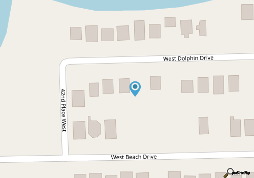 Saltwater Gospel: Nicely Renovated Beachwalk Home on Oak Island. map location
