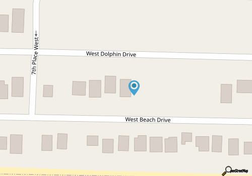 A Lega Sea / 520 West Beach Drive - Coastal Vacation Resorts map location