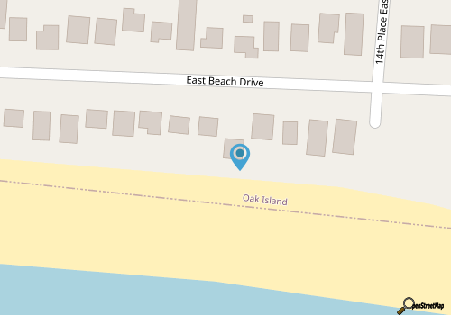 Four Hours and 20 Minutes / 1121 East Beach Drive - Coastal Vacation Resorts map location