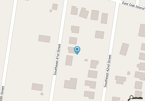 Wonderful Dog Friendly Beach Home with Golf Cart map location