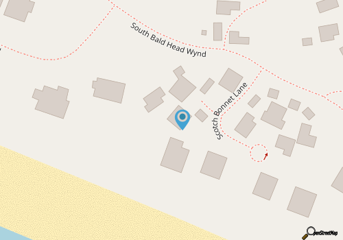 Ocean Front Renovated - Steps To Beach- 4BR 3 Full 2 Half BA Bhi Club Pet map location