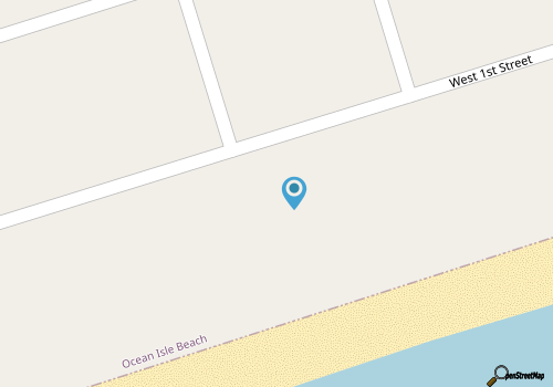 License to Chill at Ocean Isle Beach, Ocean front Home with private heated pool and Elevator map location