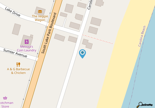 Spectacular Oceanfront Condo - Once Upon A Tide map location