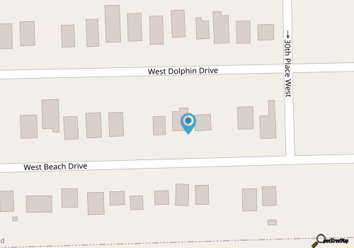 4 Bedroom 2.5 Bath House, 2nd Row, Dog Friendly, Sleeps 16 map location