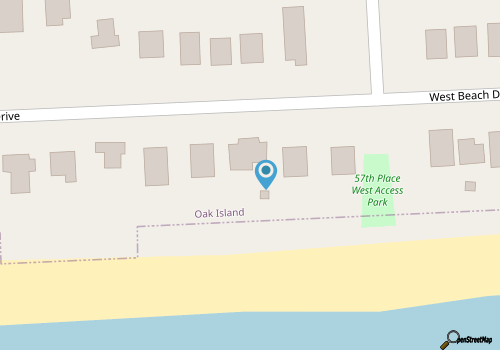 Oceanfront 8 BR/6 BA-Sleeps 20-Great Home w/Elevated Pool in Deck map location