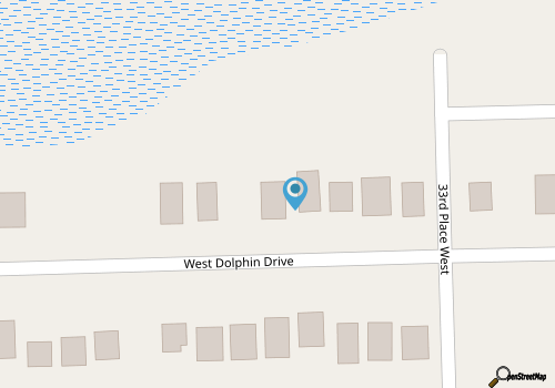 As Good As It Gets / 3310 W Dolphin Drive - Coastal Vacation Resorts map location