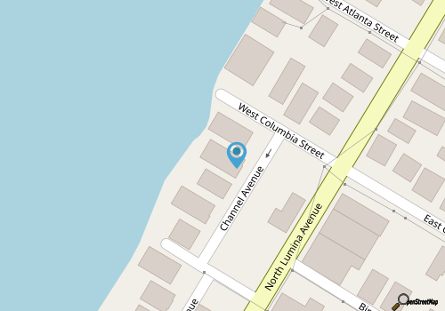 Sound front home with boat slip in the heart of WB! map location