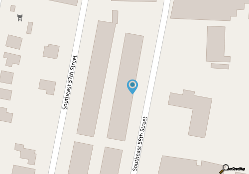 Coastal Heaven - Ocean Walk 1201 / 105 SE 58th Street - Coastal Vacation Resorts map location