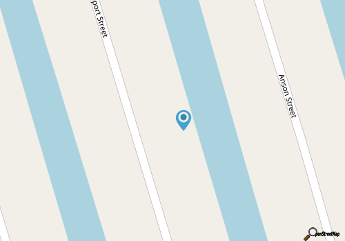 Canal front home with boat dock, dog friendly, short walk to beach map location