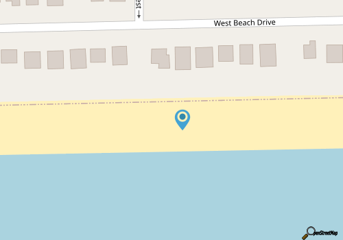 Close to Beach Access w/ 2 Large Living Areas & 2 Partial Ocean View Balconies map location